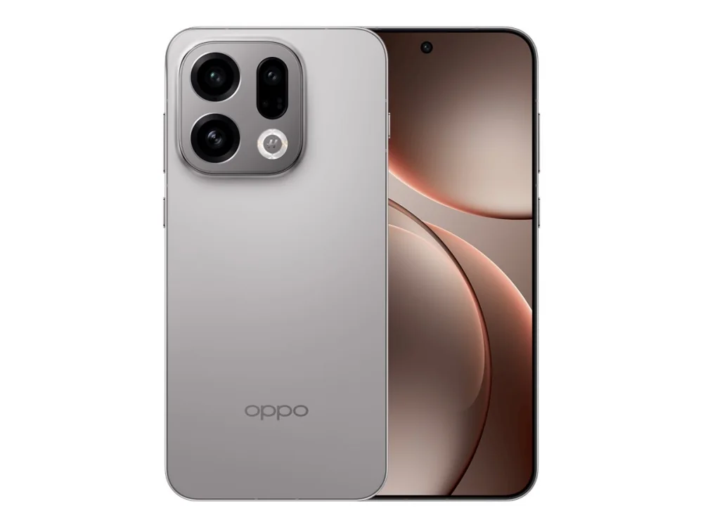 OPPO Find X9 , 16,7 cm (6.59), 12 GB, 512 GB, 50 MP, Android 16.0, Harmaa, Titaani