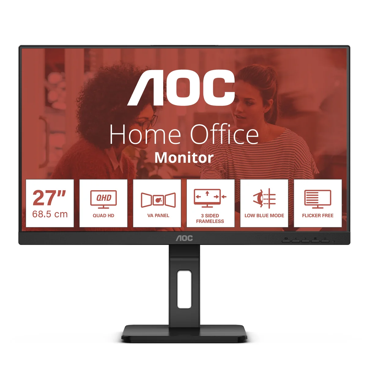 Aoc Q27e3umf 27" 2560 × 1440pixels Va 16:9 75hz