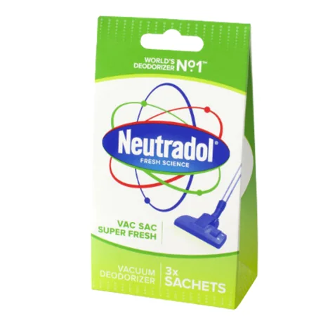 Neutradol Vac Sac Super Fresh Vacuum Deodorizer Sachets - 3 kpl
