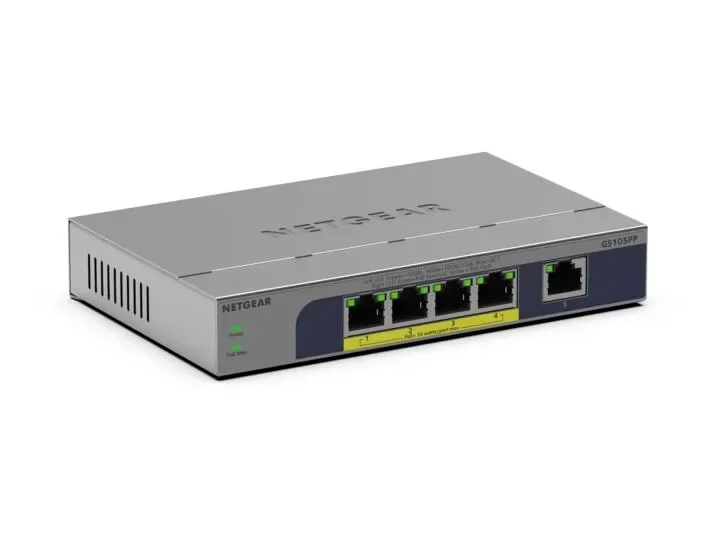 Netgear GS105PP - switch - 5 ports - unmanaged