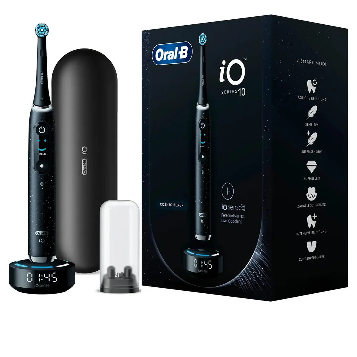 Oral-B iO Series 10 sähköhammasharja - Cosmic Black