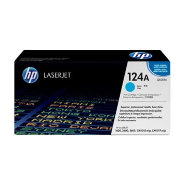 HP 124A / Q6001A syaani värikasetti