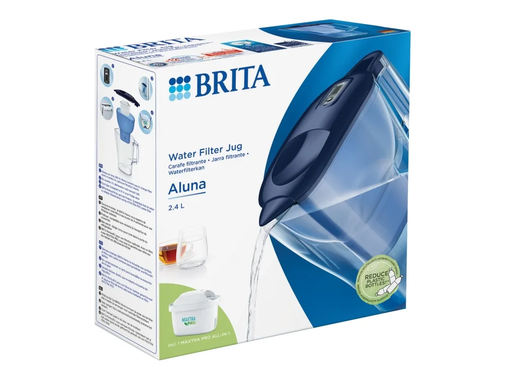 Brita Aluna Filter Jug 2.4LME4W MXPro - Blue