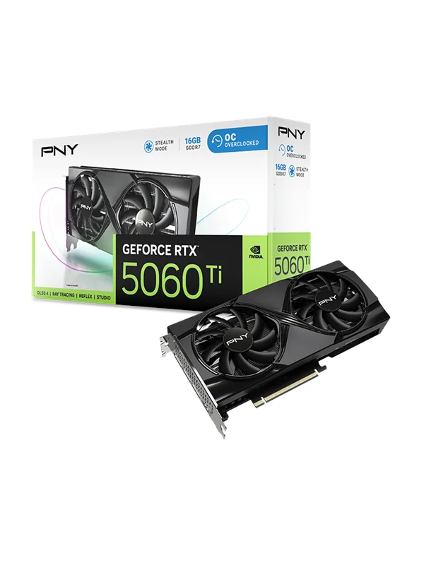PNY GeForce RTX 5060 Ti OC 16 Gt -näytönohjain