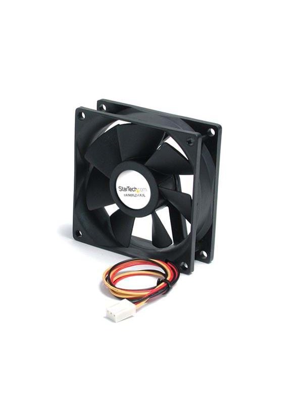 StarTech.com Kotelo tuuletin 80mm - FAN8X25TX3L - Kotelotuuletin - 80mm - musta