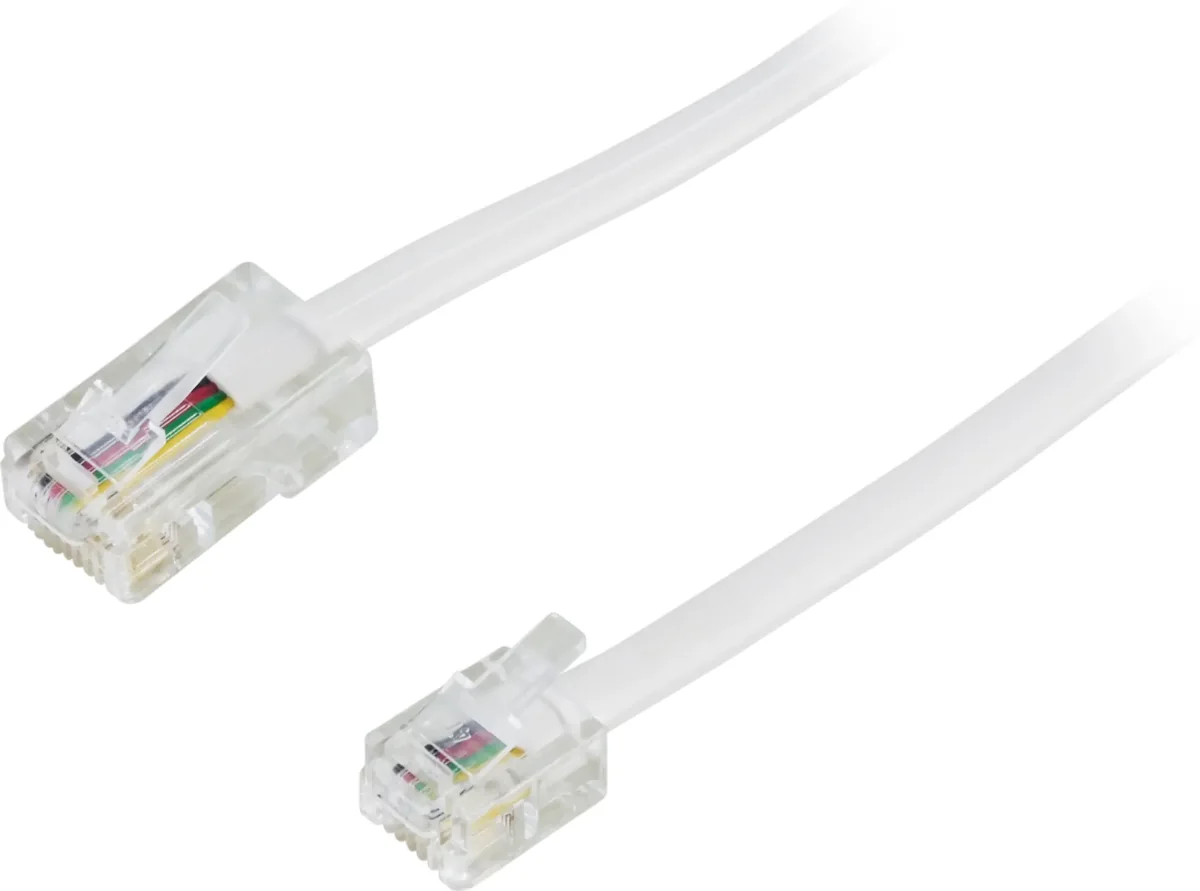 Deltaco Puhelinkaapeli 2m Rj-45 Rj-11