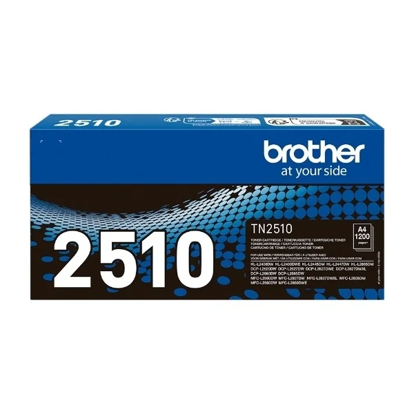 Brother TN2510 HL-L2400, musta mustekasetti 1.2k