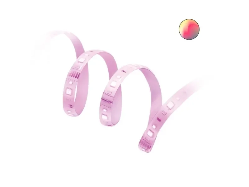 WiZ LED-valonauhan lisäosa, 1 m, säädettävä valkoinen valo & RGB