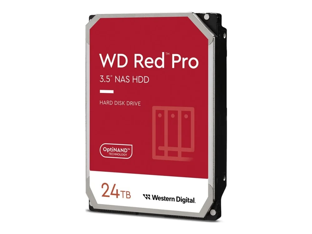 WD Red Pro - 24TB - Kovalevy - WD240KFGX - SATA-600 - 3.5"
