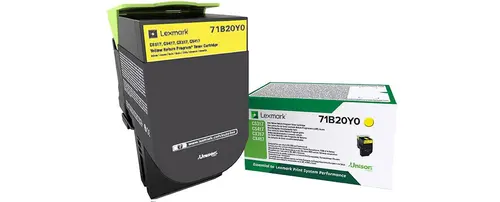 Lexmark Värikasetti Keltainen 2.3k - Cs/cx317/417/517 Return