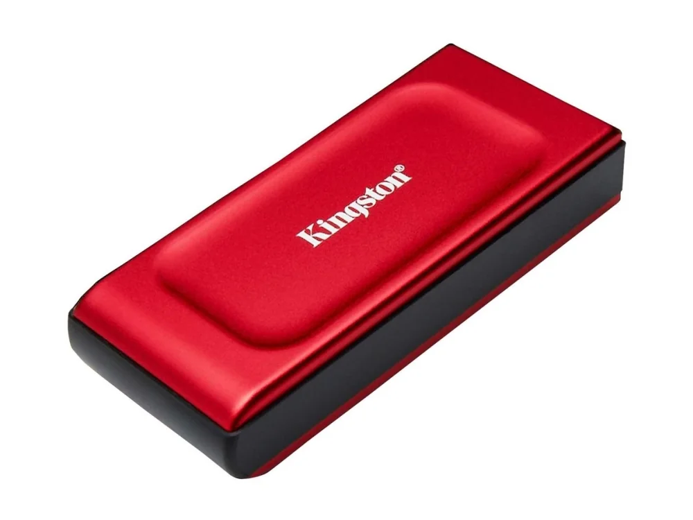 Kingston Technology Kannettava SSD-asema 1 Tt, ulkoinen XS1000, USB 3.2 Gen 2, punainen, 2 TB, USB Type-C, 3.2 Gen 2 (3.1 Gen 2), 1050 MB/s, Punainen
