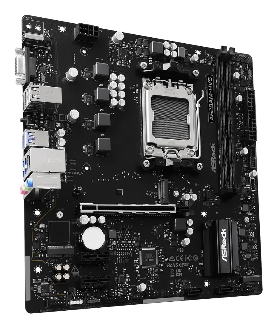ASRock A620AM-HVS AM5 mATX -emolevy
