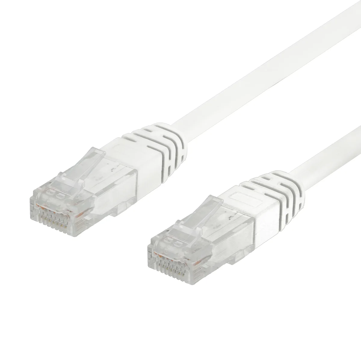 Deltaco LAN CAT 6 - F/UTP - Valkoinen - 1m