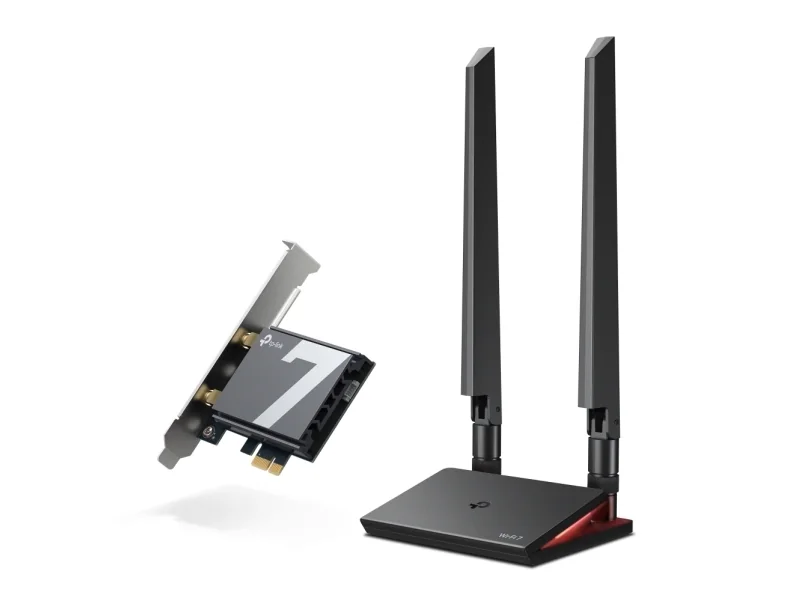 TP-Link Archer TBE550E - Verkkoadapteri, Musta