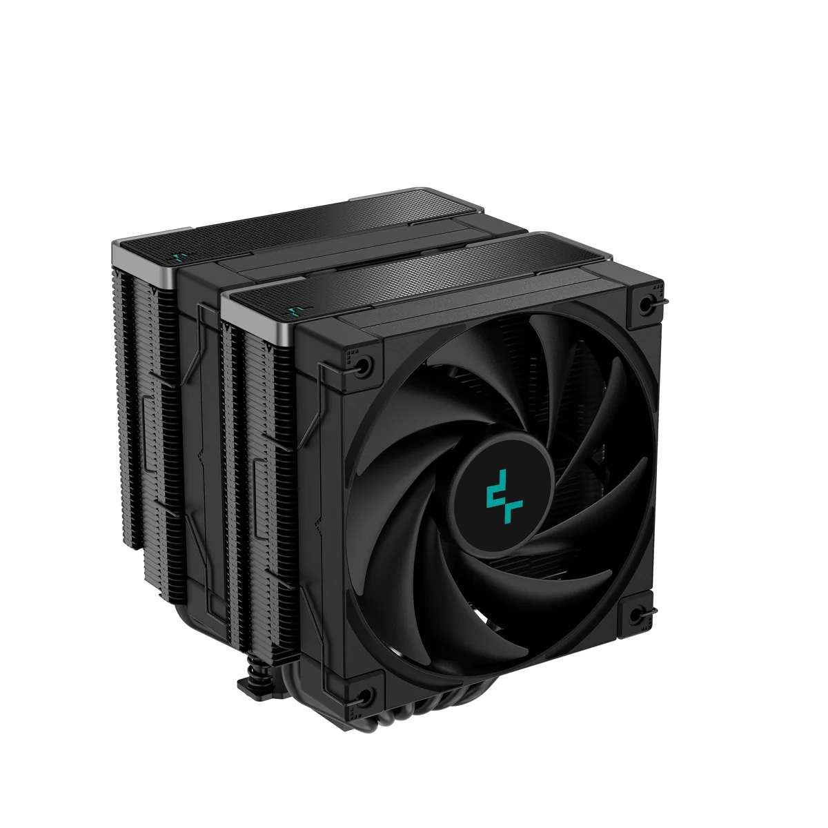 DeepCool AK620 ZERO DARK, 2x120 mm -prosessorijäähdytin, All-black