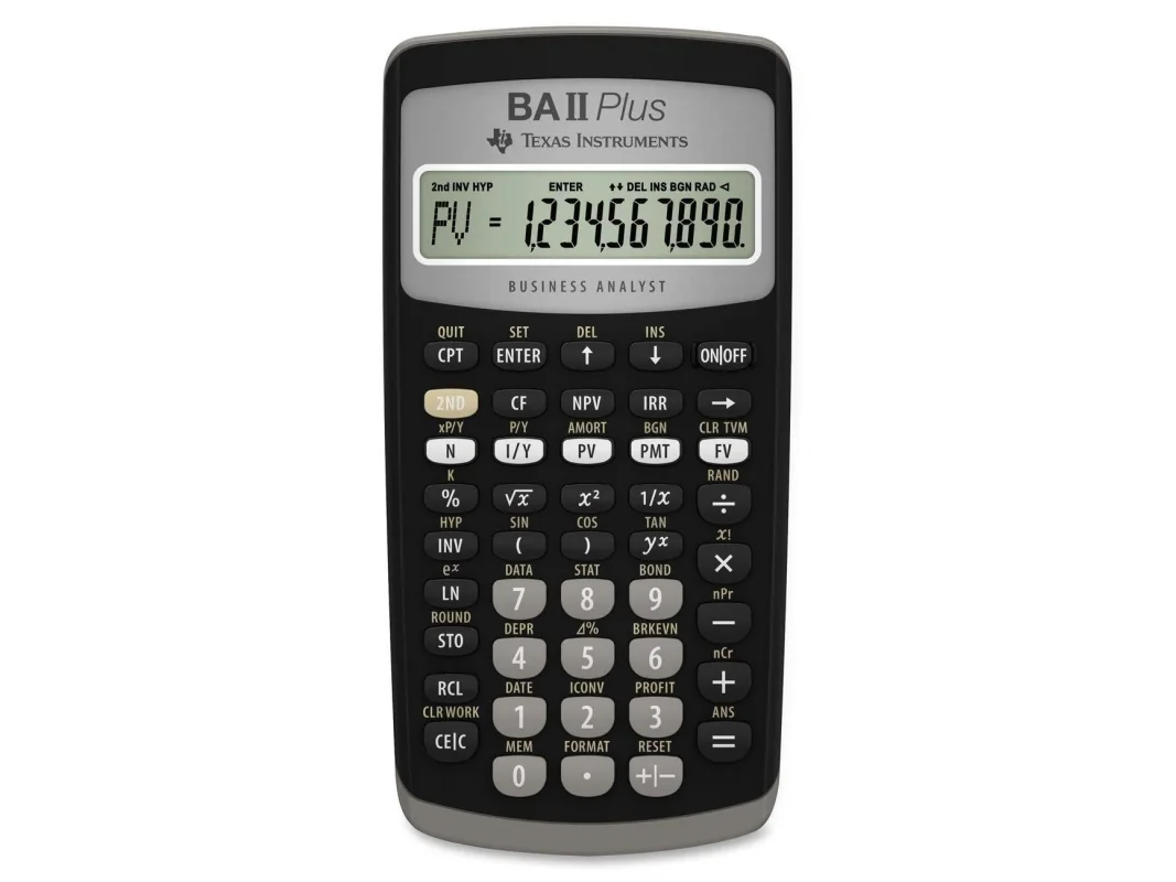 Texas Instruments BA II Plus - taloudellinen laskin