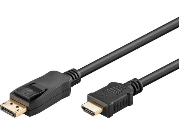 Pro DisplayPort 1.2 - HDMI 2.0 - 5m - Musta