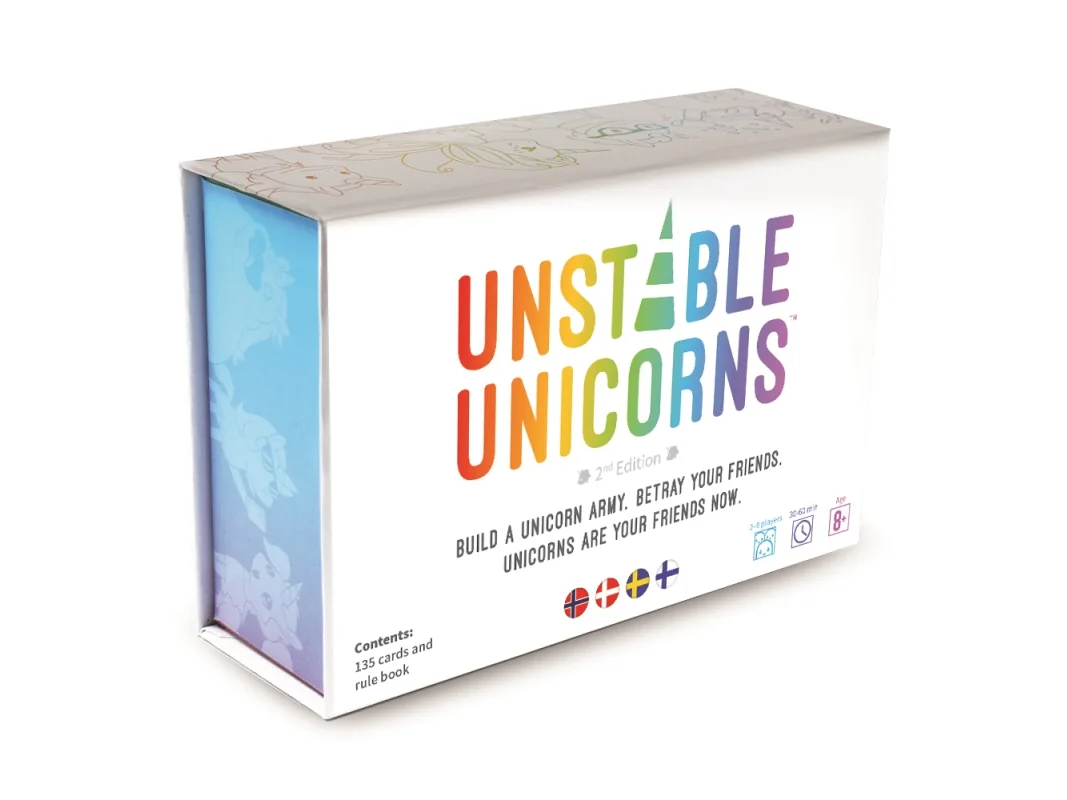 Asmodee Epävakaa yksisarvinen Pohjoismaat