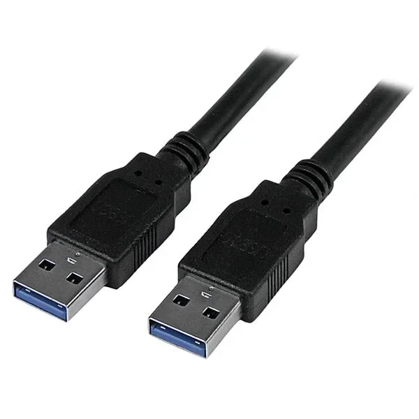 StarTech USB 3.2 Gen 1 USB-A -kaapeli, 3 m, musta