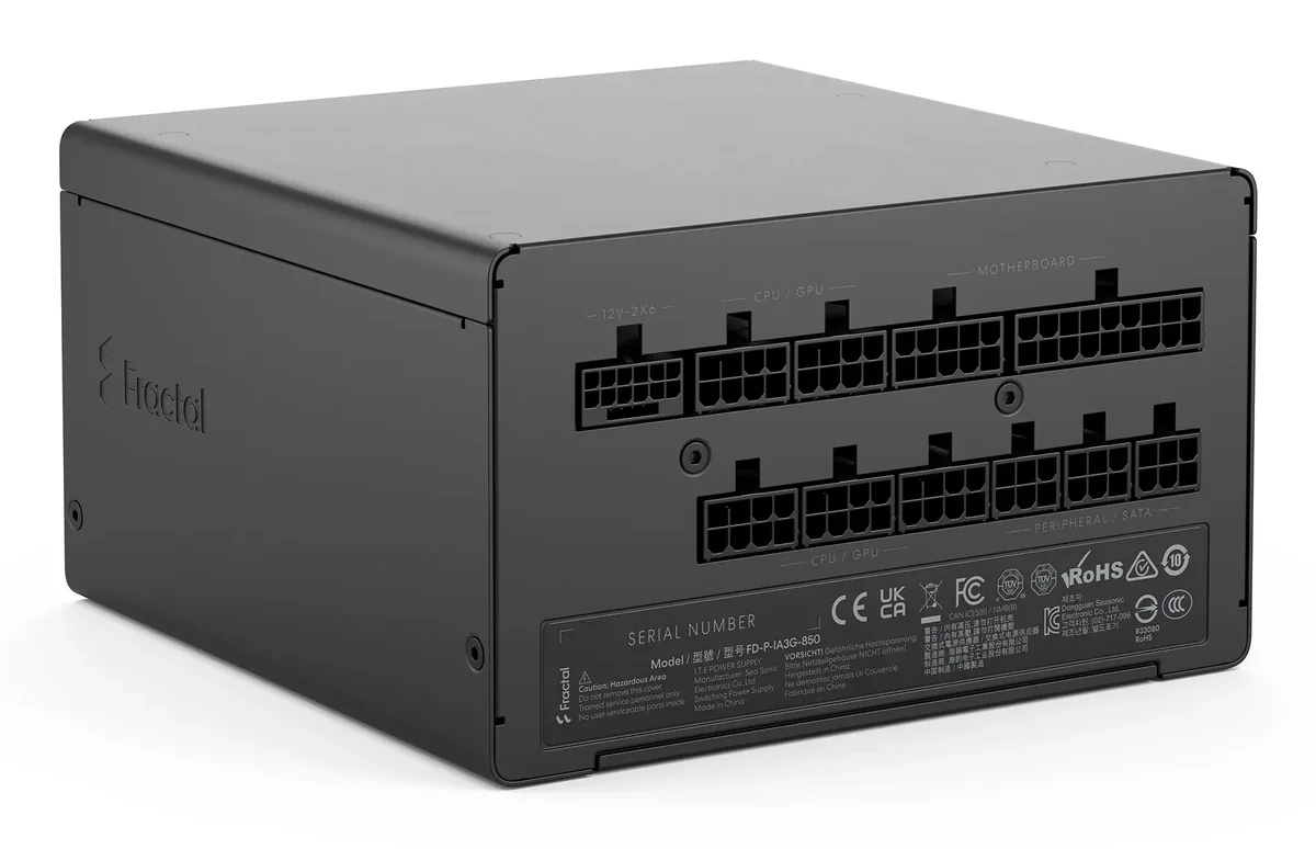 FRACTAL DESIGN Ion 3 Gold 850W -virtalähde, 80 Plus Gold