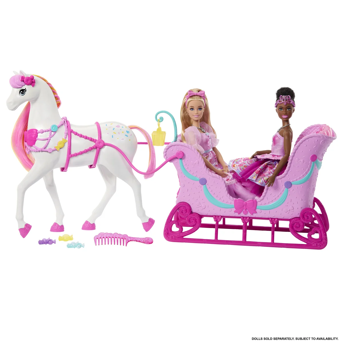 Barbie Nutcracker Horse & Sled