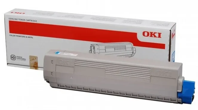 OKI 44059255 -laservärikasetti, syaani