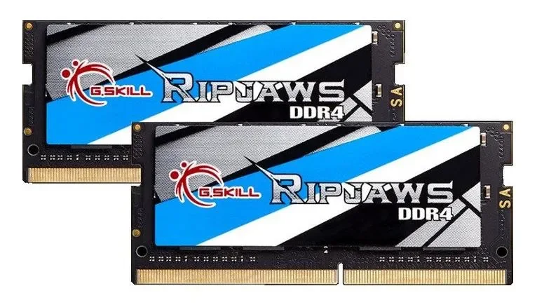 G.Skill Ripjaws SODIMM DDR4-2400 - 32GB - CL16 - Dual Channel (2 pcs) - Intel XMP - Musta
