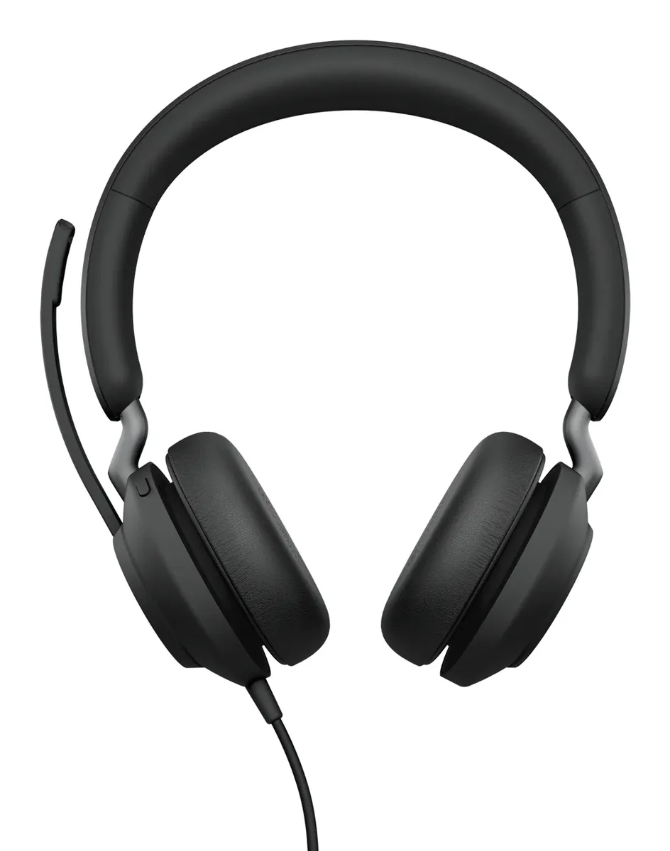Jabra Evolve2 40 SE USB-C MS -stereokuulokemikrofoni, musta