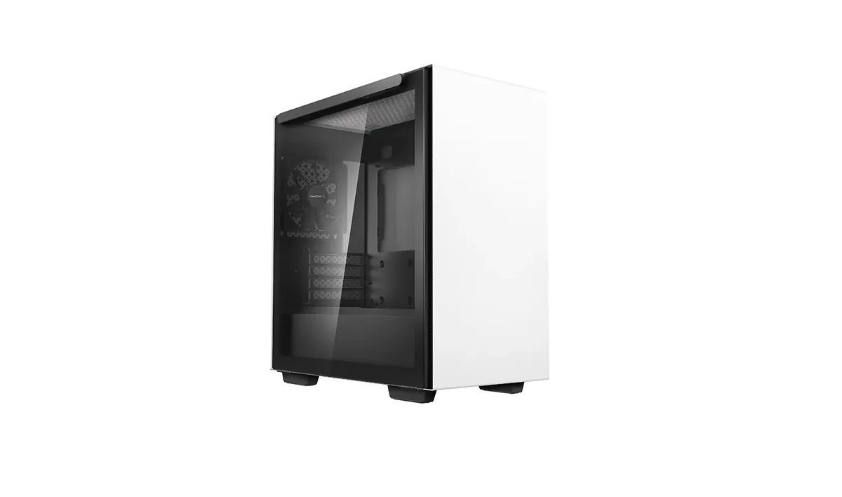 DEEPCOOL MACUBE 110 -micro-ATX-kotelo ikkunalla, valkoinen
