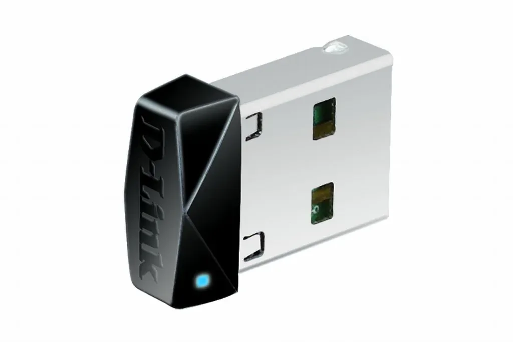 D-Link DWA-121 - USB-Wi-Fi-sovitin, Musta
