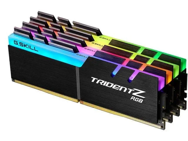 G.SKILL Trident Z RGB 32 Gt (4 x 8 Gt) DDR4 3200 MHz, CL16 -muisti (XMP)