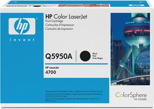 HP Q5950A-laservärikasetti, musta