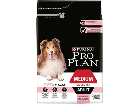 Purina Medium Adult Sensitive Skin 14 kg Voksen Laks