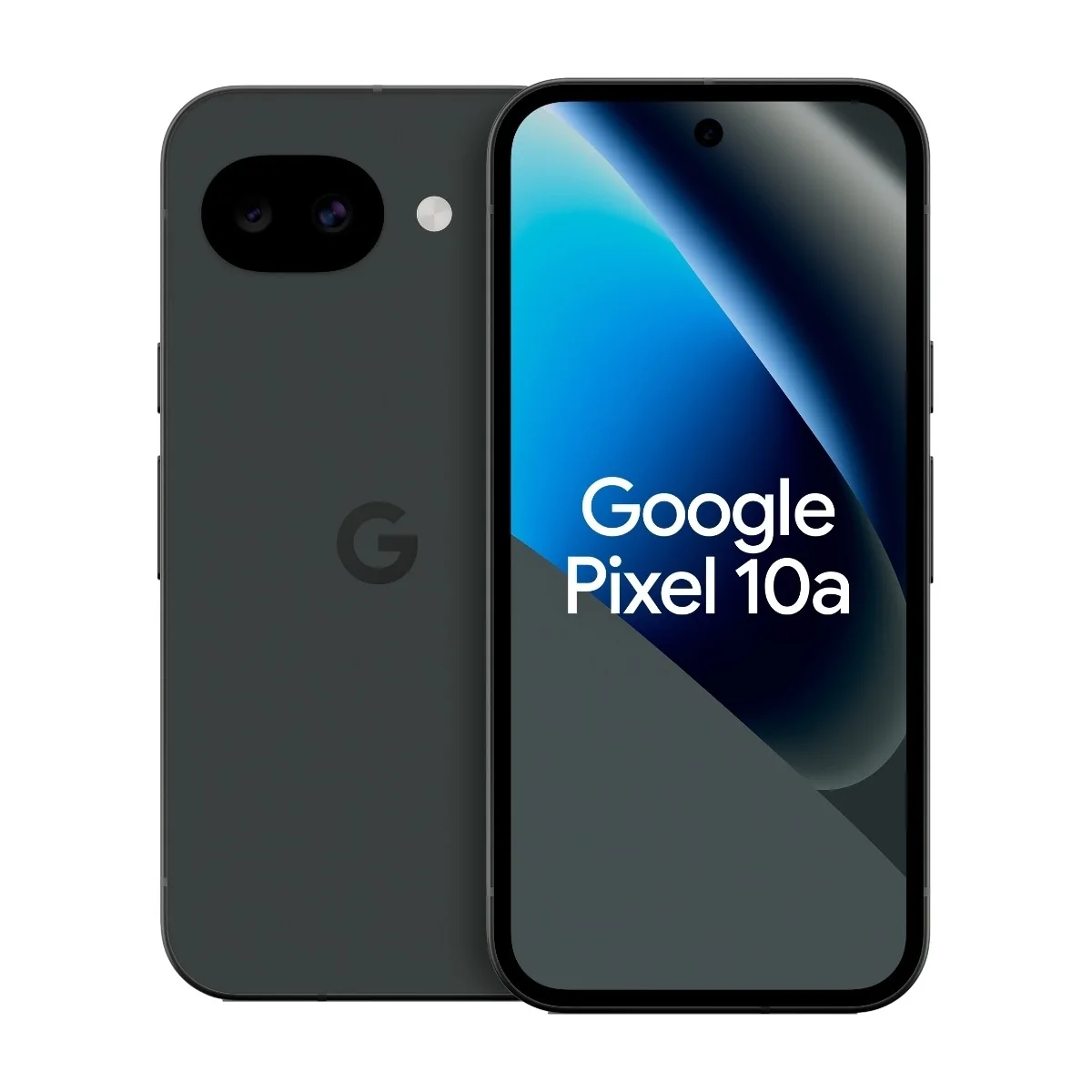 Google Pixel 10a - 5G älypuhelin - dual-SIM - RAM 8 GB / Sisäinen muisti 128 GB - pOLED-näyttö - 6,3 - 2424 x 1080 pikseliä (120 Hz) - 2x takakamerat 48 MP, 13 MP - etukamera 13 MP - obsidianvärinen