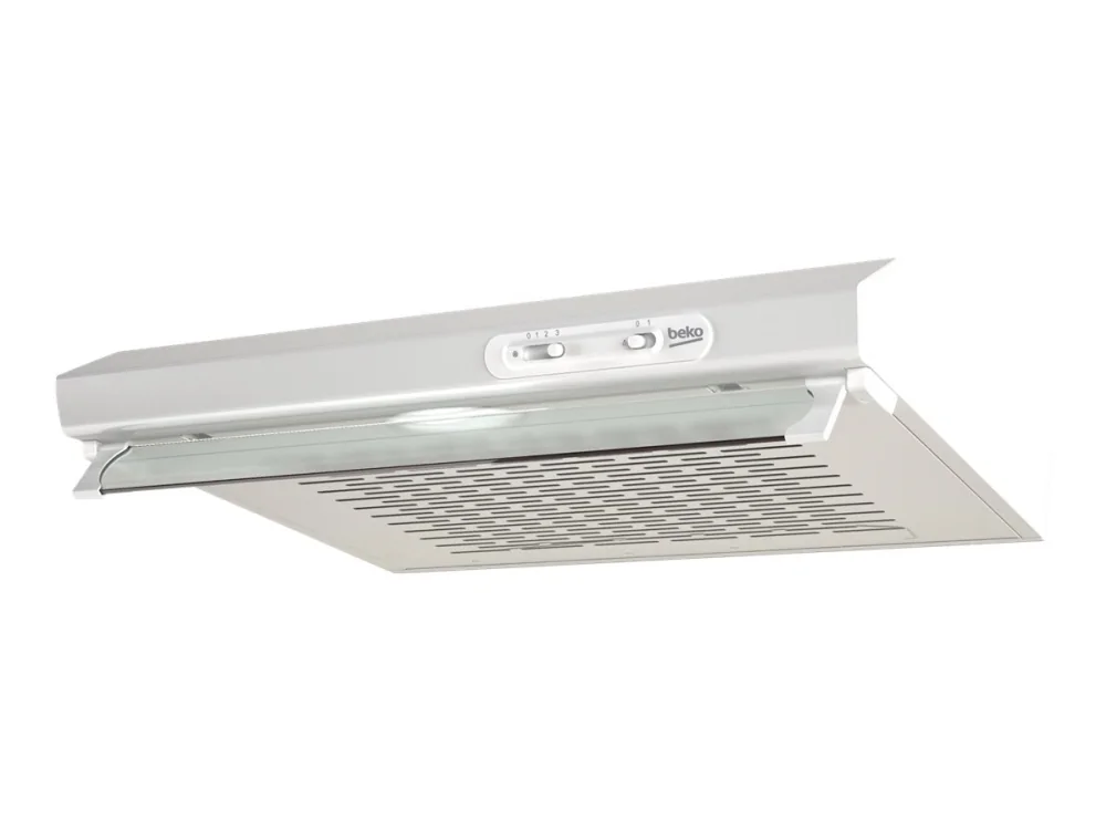 Beko CFB 6310 W, 160 m³/h, Suutin/Uudelleenkierrättävä, F, A, C, 64 dB