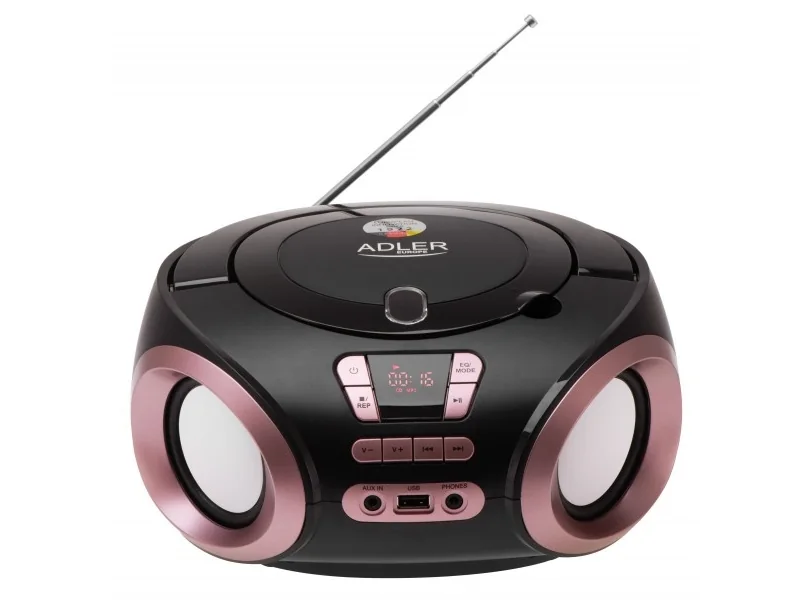 Adler AD 1181bc - boombox - CD USB-host - FM