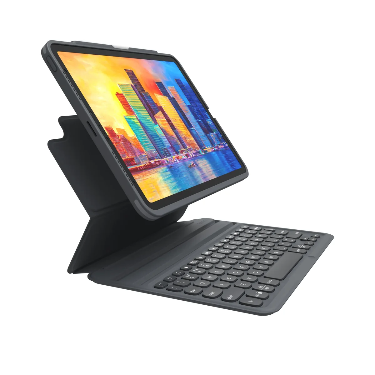 Zagg Keyboard Pro Keys Ipad Air 10.9" 4th Gen, Ipad Air 10.9" 5th Gen Pohjoismainen Musta