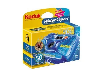 Kodak MAX Water & Sport - Vedenpitävä kertakäyttökamera - 35mm (8004707)