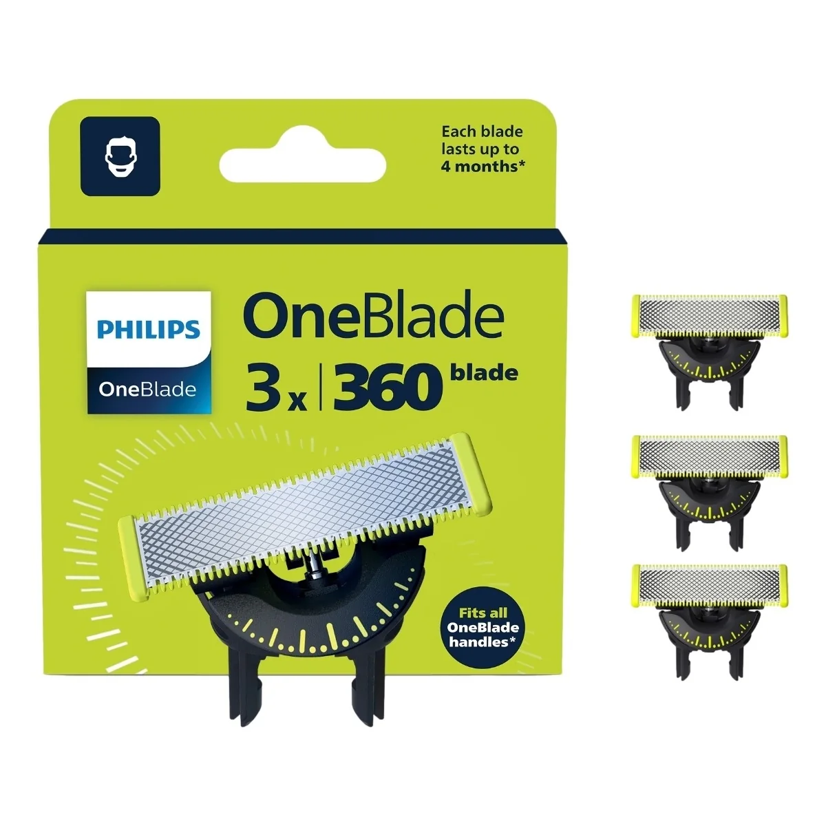 Philips OneBlade 360 QP430/50 -vaihtoterät