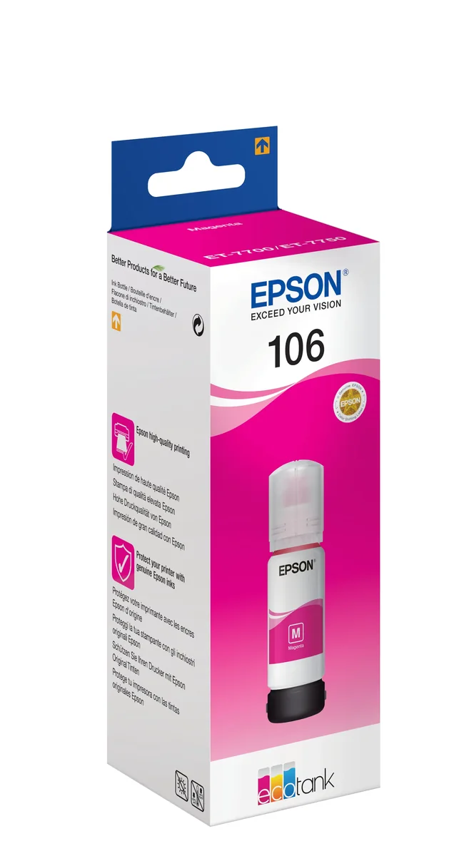 Epson 106 - alkuperäinen magenta muste