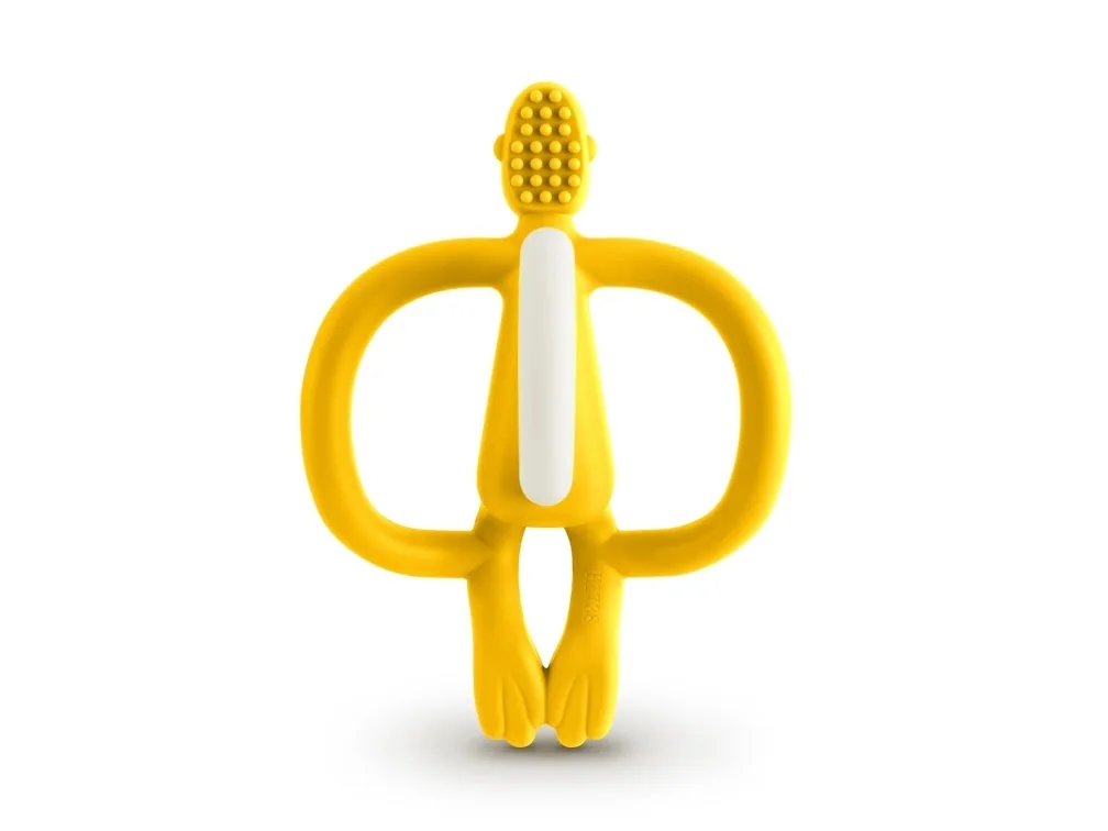 Matchstick Monkey Teething Keltainen