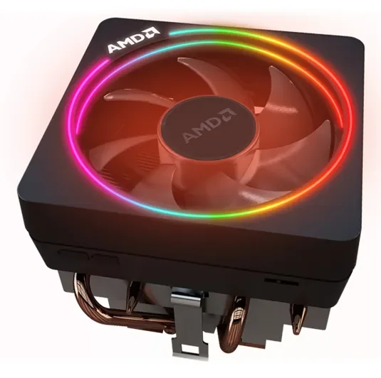 AMD Wraith Prism SR4 PIB, 92 mm RGB -prosessorijäähdytin, musta