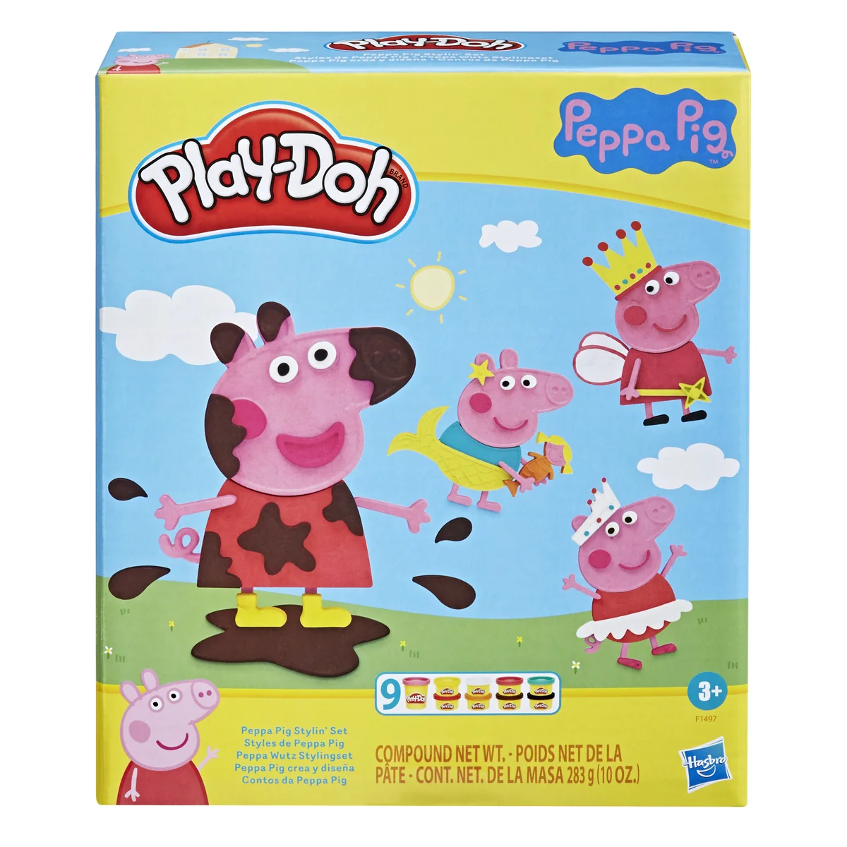 Play-Doh Gurli Gris -muotoilusavi Styling-setti