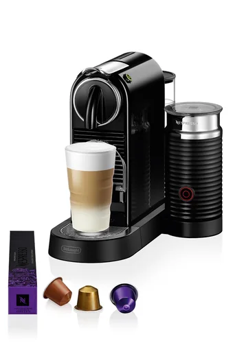 De'Longhi CitiZ & Milk EN 267.BAE Nespresso -kapselikahvikone, musta