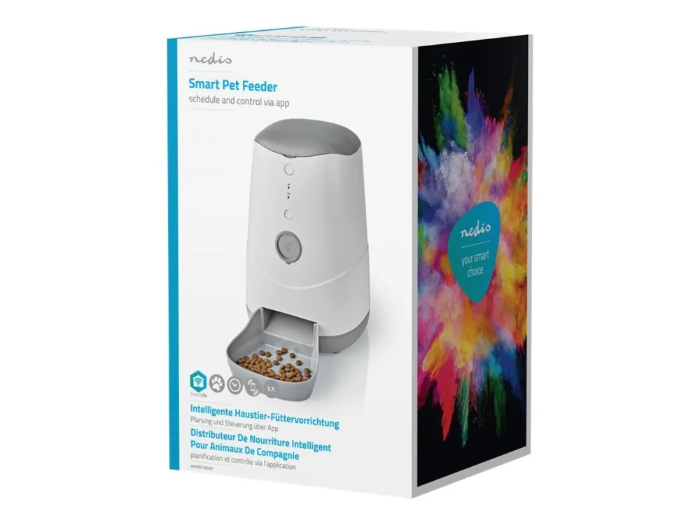 Nedis Smart WiFi lemmikin ruoka-annostelija