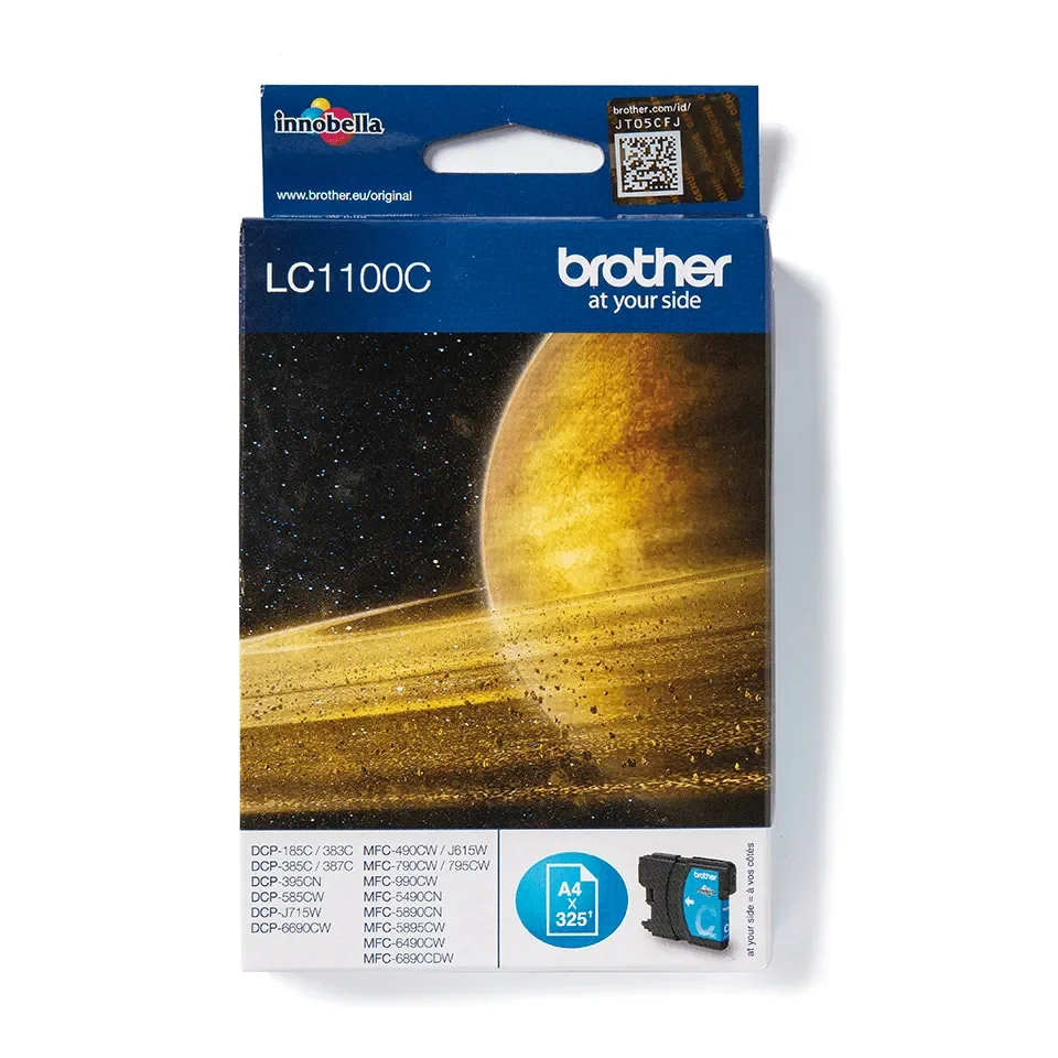 Brother LC1100C -mustekasetti, syaani