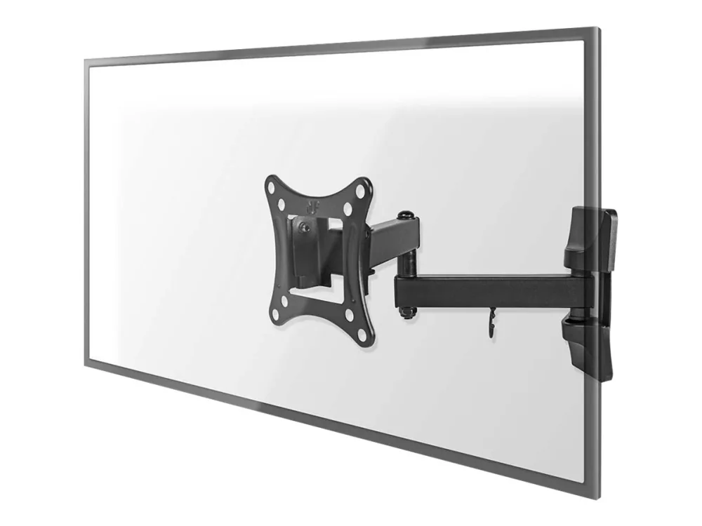 Nedis TVWM1510BK, 33 cm (13), 68,6 cm (27), 15 kg, 75 x 75 mm, 100 x 100 mm, Musta