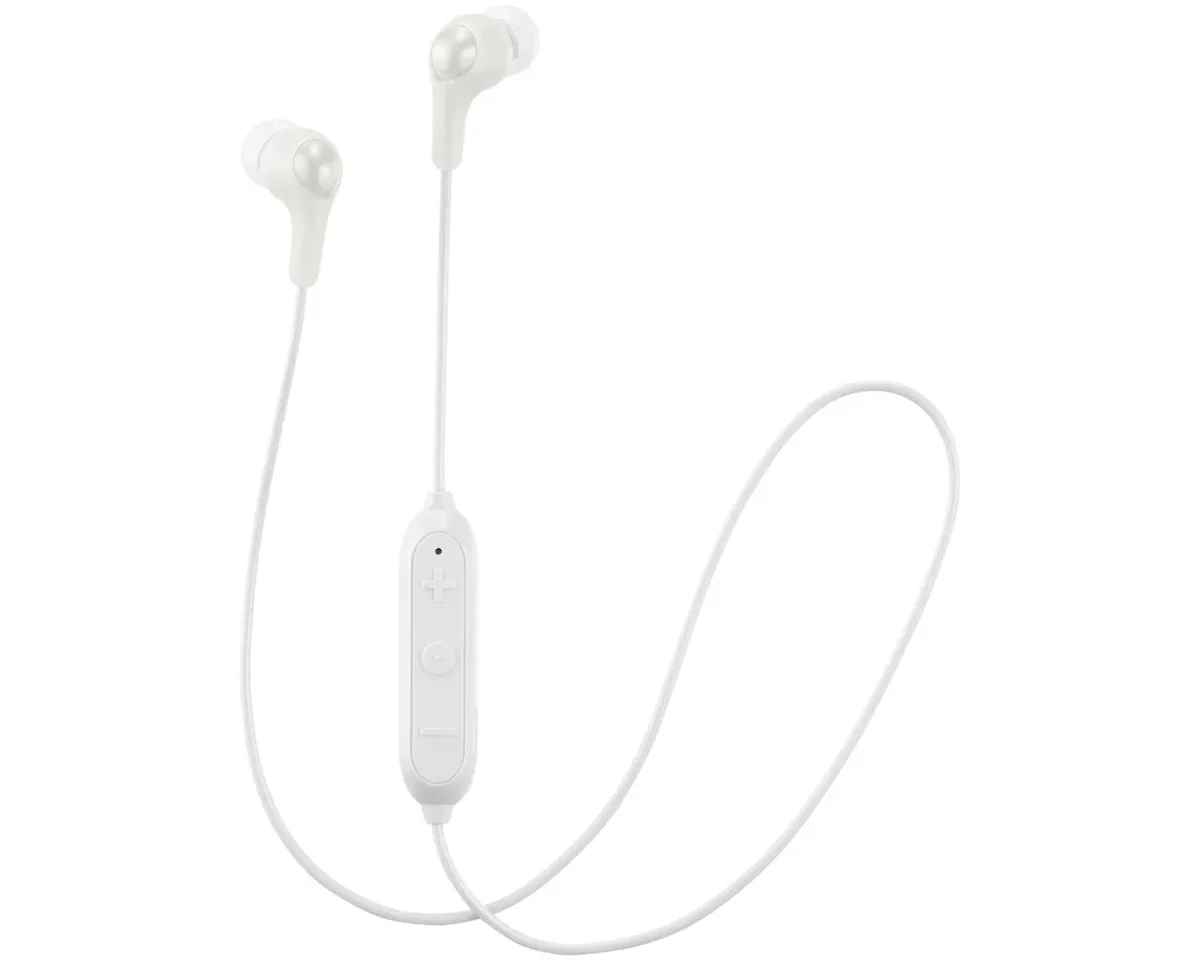 JVC Gumy HA-FX9BTWEF -langattomat nappikuulokkeet, valkoinen