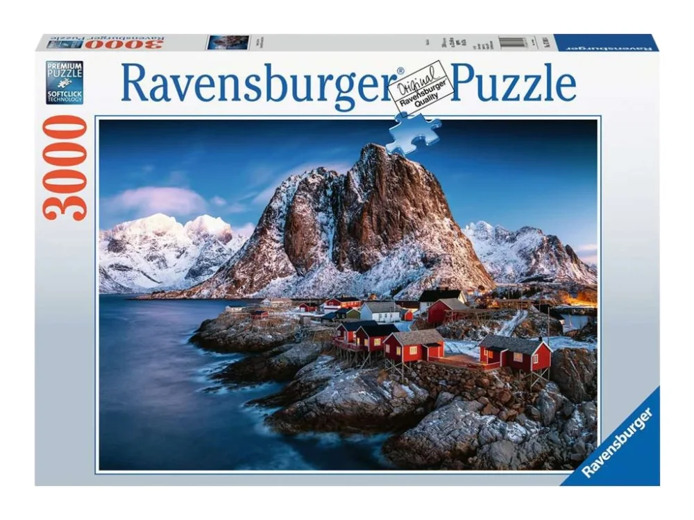 Ravensburger Lofoten, Norway, 3000 kpl, Maisema, 14 vuosi/vuosia