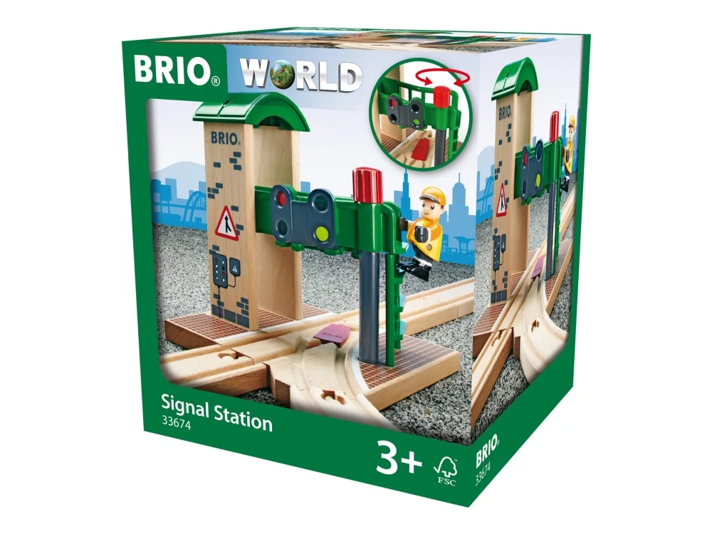 BRIO 33674 Ratavaihde ja työmies